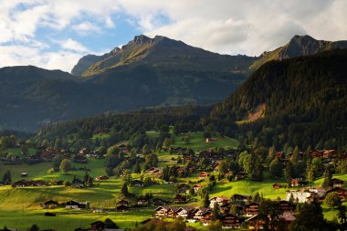 Grindelwald Köyü'nın oberland, İsviçre