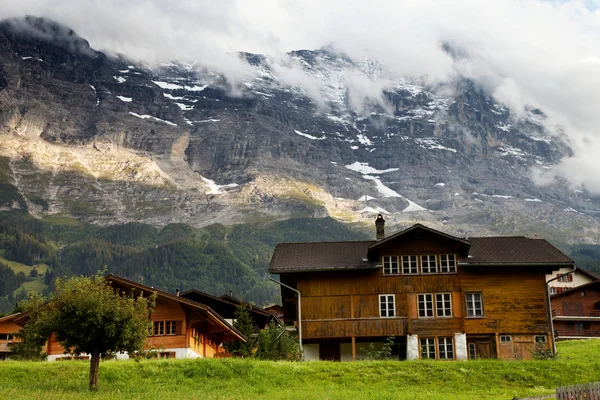 Grindelwald Village a Berner Oberland, Svizzera — Foto Stock