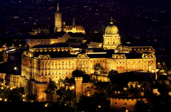 Ночь в Будапеште — стоковое фото