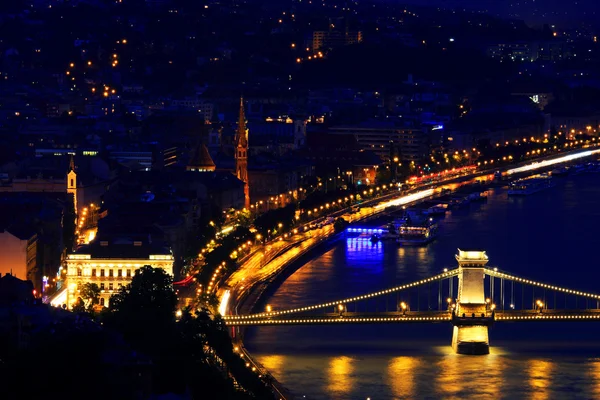 Budapest de noche —  Fotos de Stock