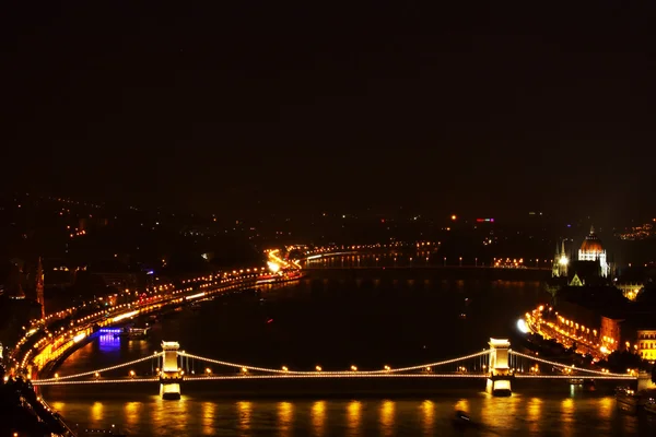 Budapeste de noite — Fotografia de Stock