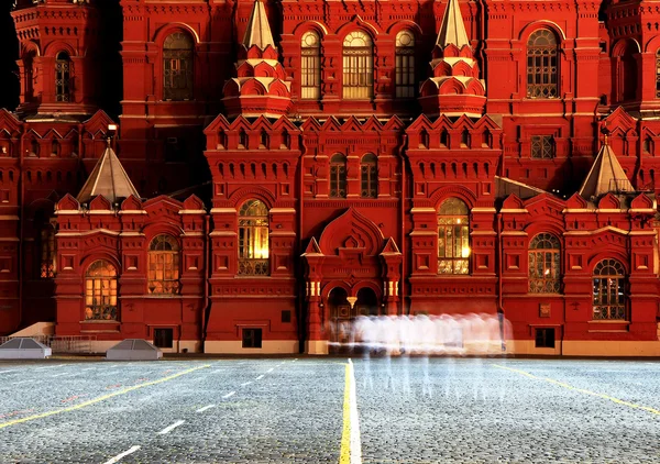 Night view of Red Square, Moscow — Stock Photo, Image