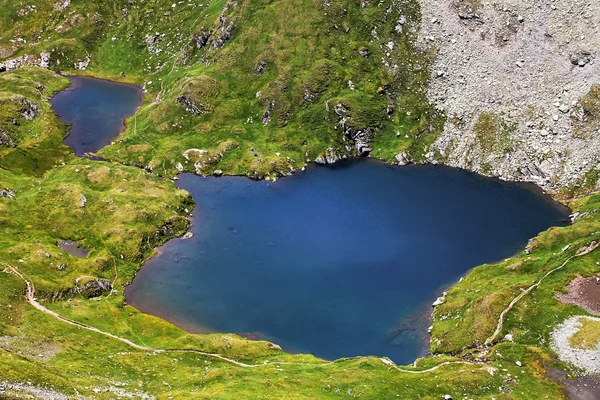 Capra lake in the Transylvanian Alps, Romania — Stock Photo, Image