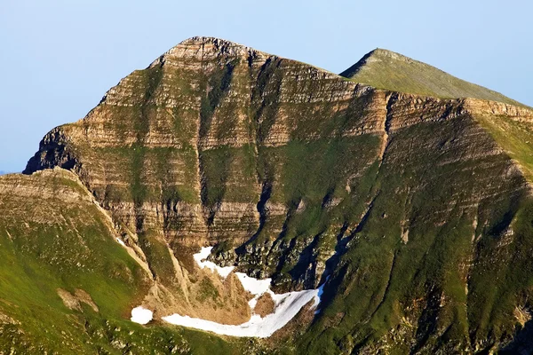 Typiska berget glaciär erosion — Stockfoto