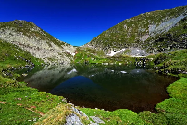 Alpine landscape in the Transylvanian Alps, Romania — Stock Photo, Image