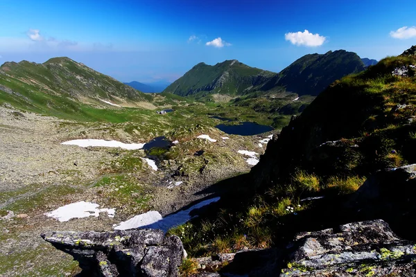 Bergen landschap in Transsylvanische Alpen — Stockfoto