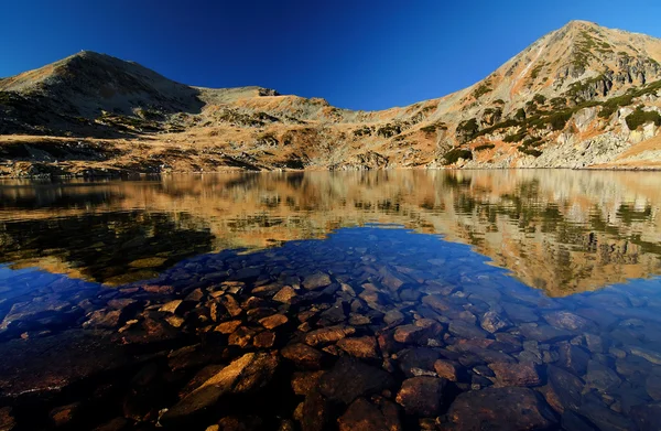 Sonbahar manzara retezat Dağları, Romanya — Stok fotoğraf