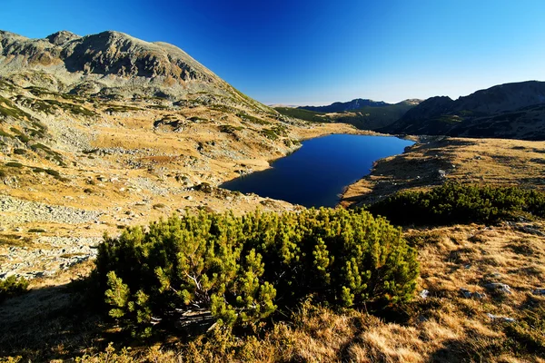 Осенний пейзаж в горах Ретезат, Румыния — стоковое фото