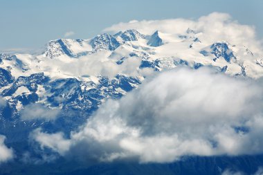 dağ manzarası gran paradiso Milli Park, İtalya
