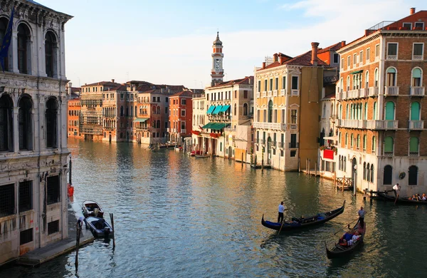 Venedik'te gran kanal — Stok fotoğraf