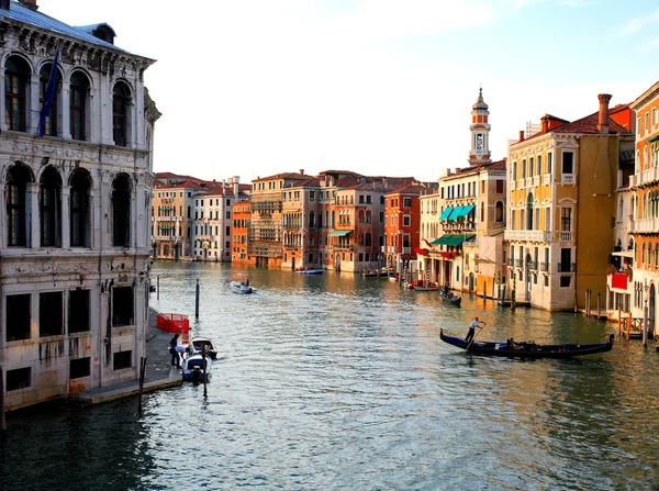 Venedik'te gran kanal — Stok fotoğraf