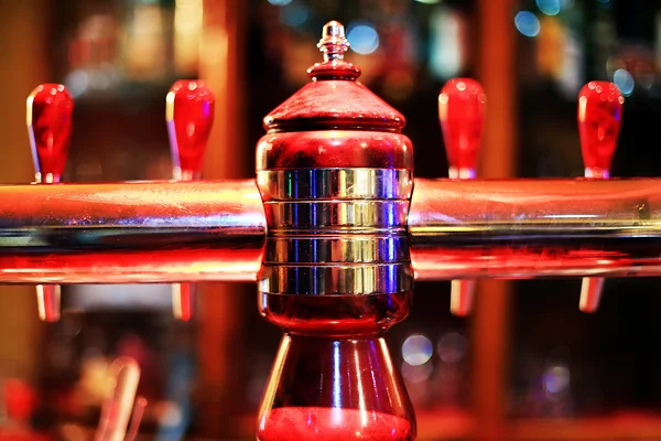 Beer tap - shallow depth of filed — Stock Photo, Image