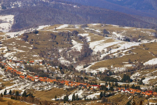 Invierno paisaje alpino — Foto de Stock