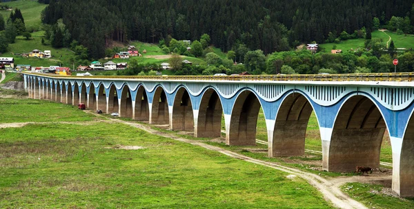 Міст у горах — стокове фото
