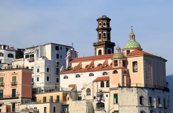 Atrani Village en la costa de Amalfi — Foto de Stock