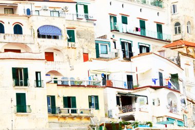 amalfi, İtalya, Avrupa'nın mimari detay