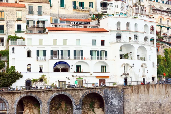 Detalle arquitectónico en Amalfi, Italia, Europa — Foto de Stock