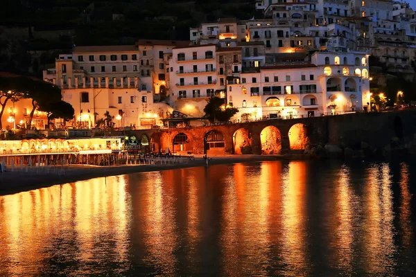 Amalfi resort, İtalya, Avrupa — Stok fotoğraf