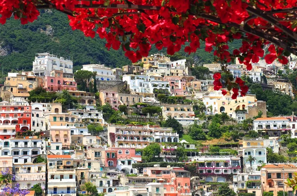 Detalle arquitectónico en Amalfi, Italia, Europa — Foto de Stock
