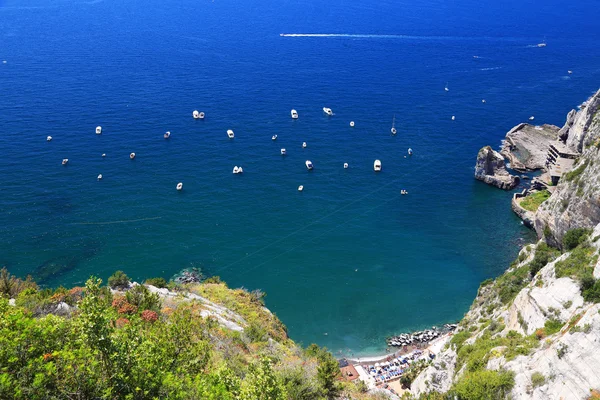 Marina Grande sull'isola di Capri, Italia, Europa — Foto Stock