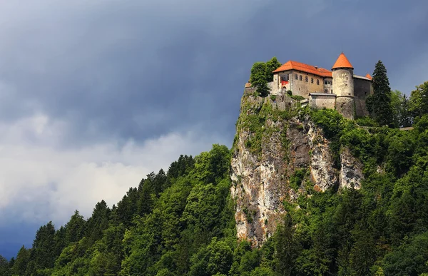 Ortaçağ Kalesi, bled, Slovenya, Avrupa — Stok fotoğraf