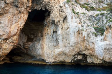 Faraglioni kayalıkları, capri, İtalya, Avrupa