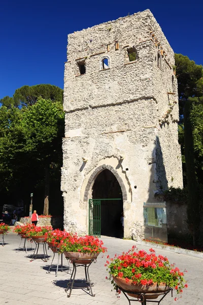 Straße in ravello, amalfiküste, italien, europa — Stockfoto