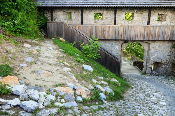 Castillo medieval de Bled, Eslovenia, Europa —  Fotos de Stock