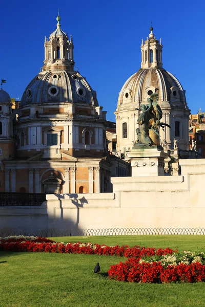 Santa maria di loreto Kościoła, Rzym, Włochy, Europa — Zdjęcie stockowe