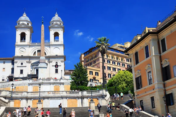 Piazza di Spagna ในกรุงโรม อิตาลี — ภาพถ่ายสต็อก