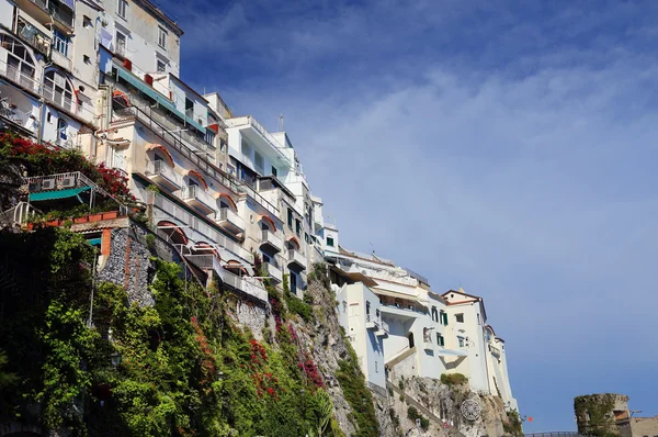 Amalfi resort, meeresmeer, italien, europa — Stockfoto
