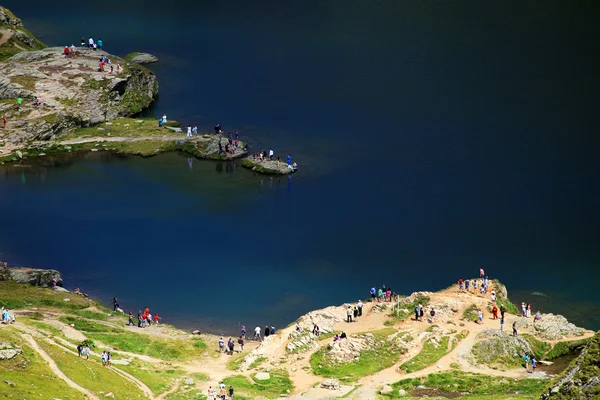 Озеро Балея в горах Фагарас, Румыния — стоковое фото