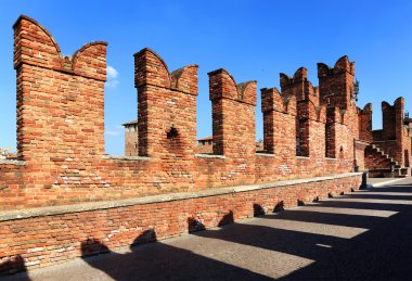 Ortaçağ castel vecchio, verona