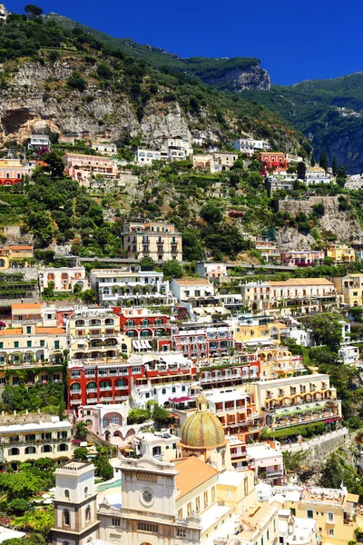 Positano resort på amalfi kusten, Italien, Europa — Stockfoto