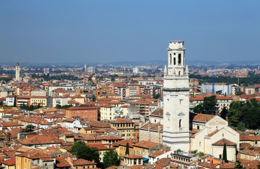 Verona 'nın hava görüntüsü