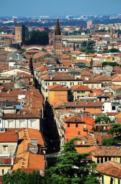 Verona 'nın hava görüntüsü