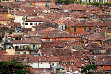 Verona 'nın hava görüntüsü