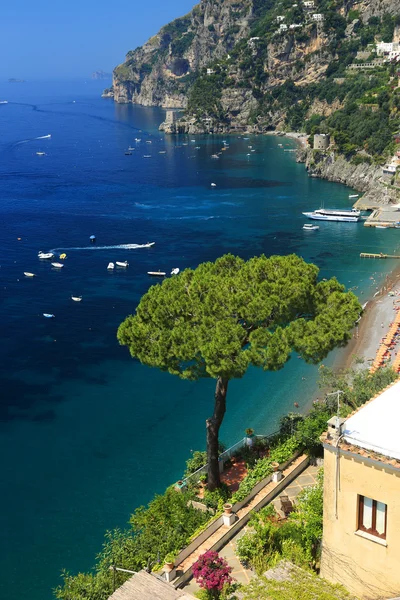 Positano Resort na Costa Amalfitana — Fotografia de Stock