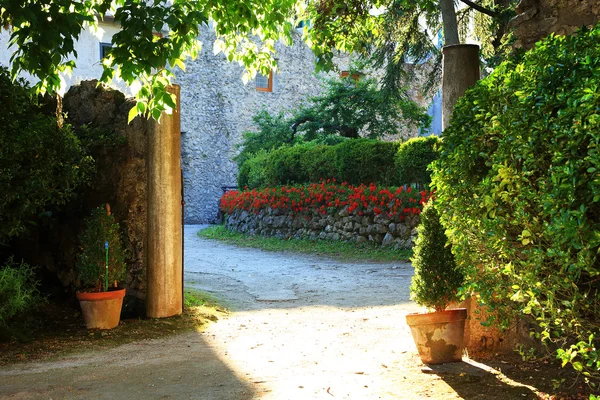 Garden in Ravello, Amalfi Coast — Stock Photo, Image