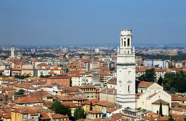 Luchtfoto van Verona — Stockfoto