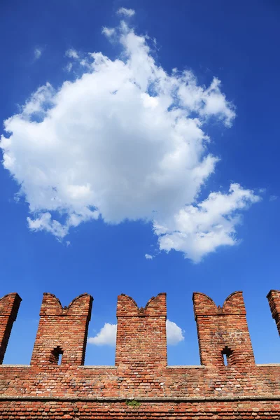 Medieval Castel Vecchio in Verona — Stock Photo, Image