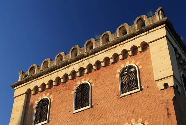 Μεσαιωνική castel vecchio στη Βερόνα — Φωτογραφία Αρχείου