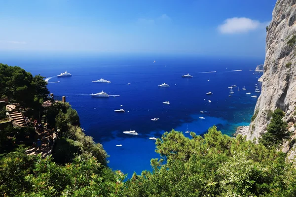 Capri Island, Italia – stockfoto