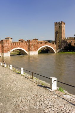 Ortaçağ castel vecchio, verona