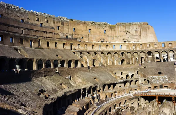 Interiör Visa Rom Colosseum — Stockfoto