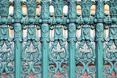 eski bir çit bir parçası