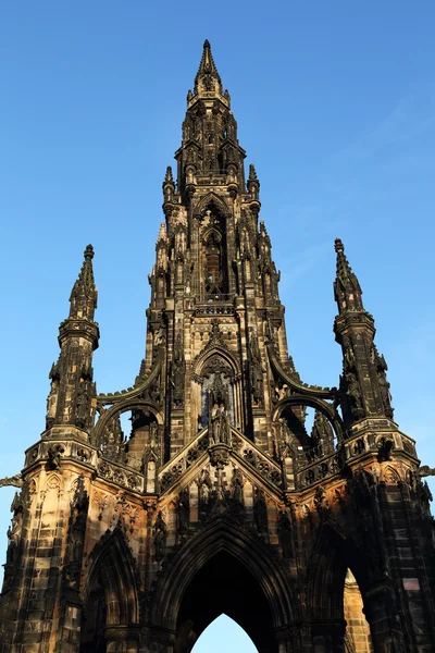 The walter scott monument — Stock Photo, Image