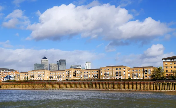 Thames and London City — Stock Photo, Image