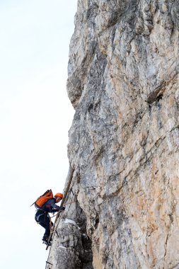 alpinist tırmanma