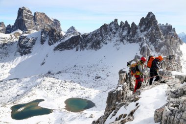alpinist tırmanma